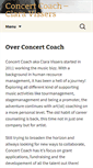 Mobile Screenshot of concert-coach.com